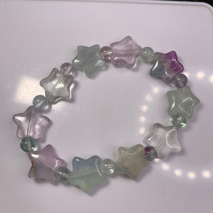 no2フローライトスターブレスレット