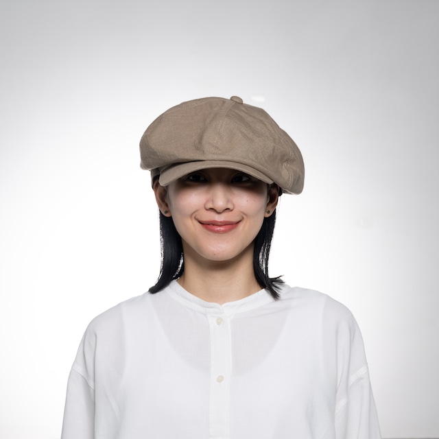 和紙ｘ麻素材　ユニセックスキャスケット｜メンズ