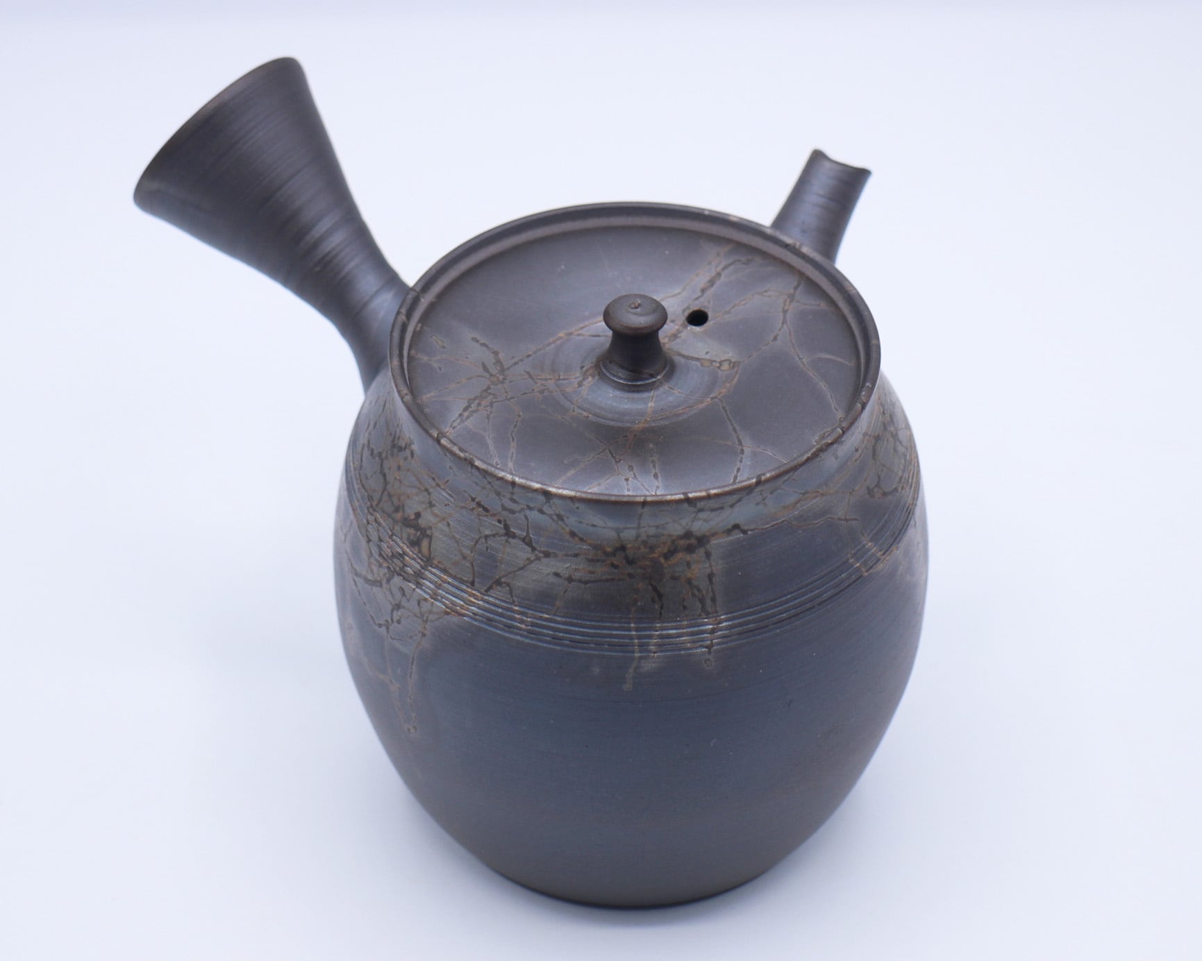 常滑焼　山田和　焼〆掛花入　11cm 常滑焼 山田和 焼〆掛花入 11cm 【公式通販】