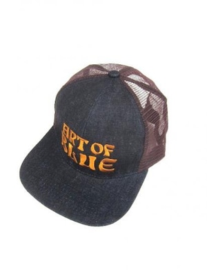 GOWEST「ART OF BLUE」DENIM FLAT VISOR MESH CAP 九州地区限定発売！