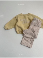 〖取寄〗韓国子供服 / 26winter / atomeme / ボンジュールトレーナー / キッズ *S~XL*