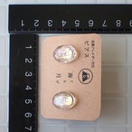 海月ピアス/樹脂/イヤリング