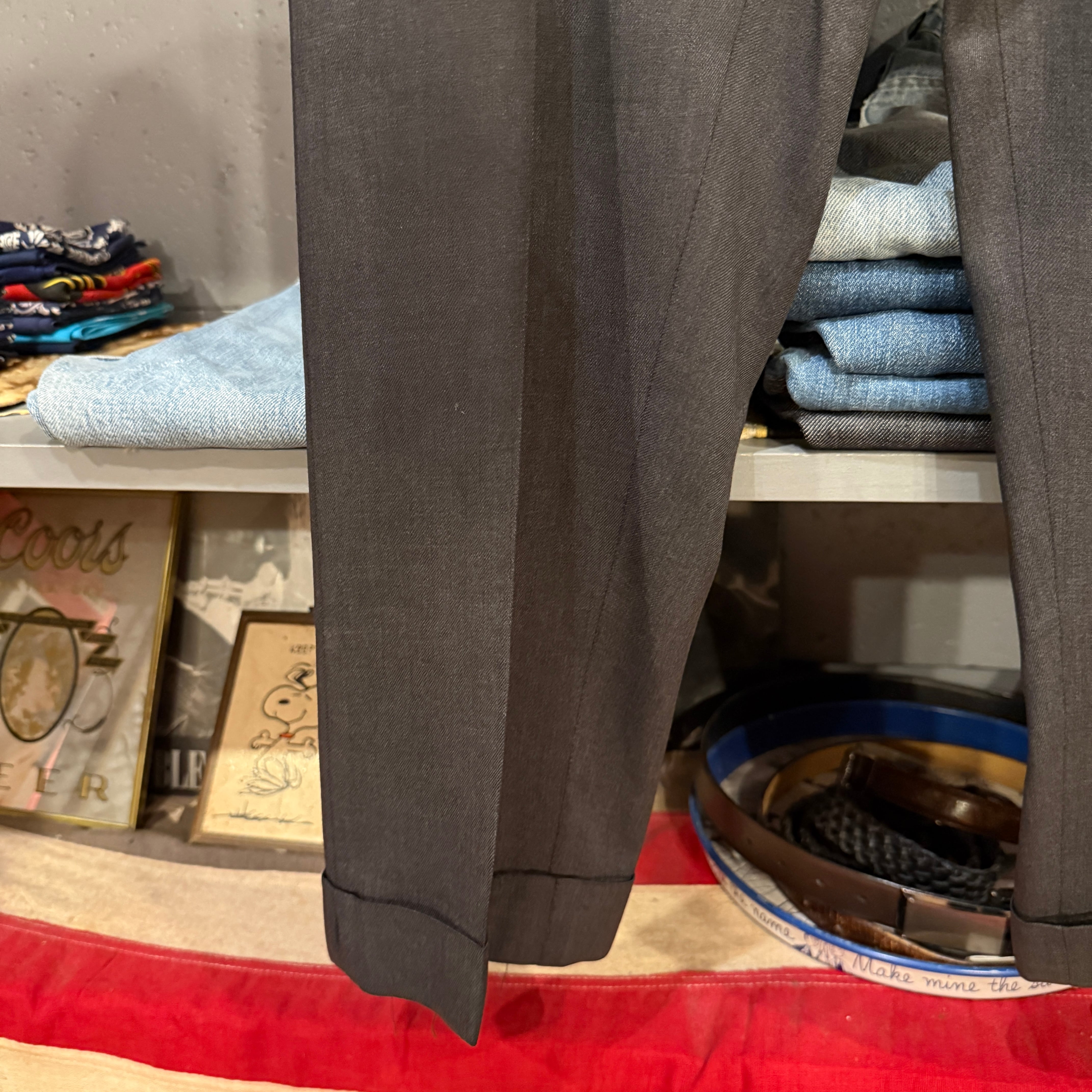 50s Wool Gabardine Slacks | VOSTOK