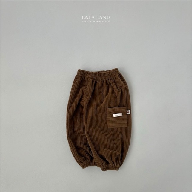 予約⌇LALALAND / golden cargo jogger pants