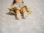 小さなナンシー・アン　ブルー花柄　Flower Girl 「Nancy Ann Story Book Doll」（薄ヘア） 画像13