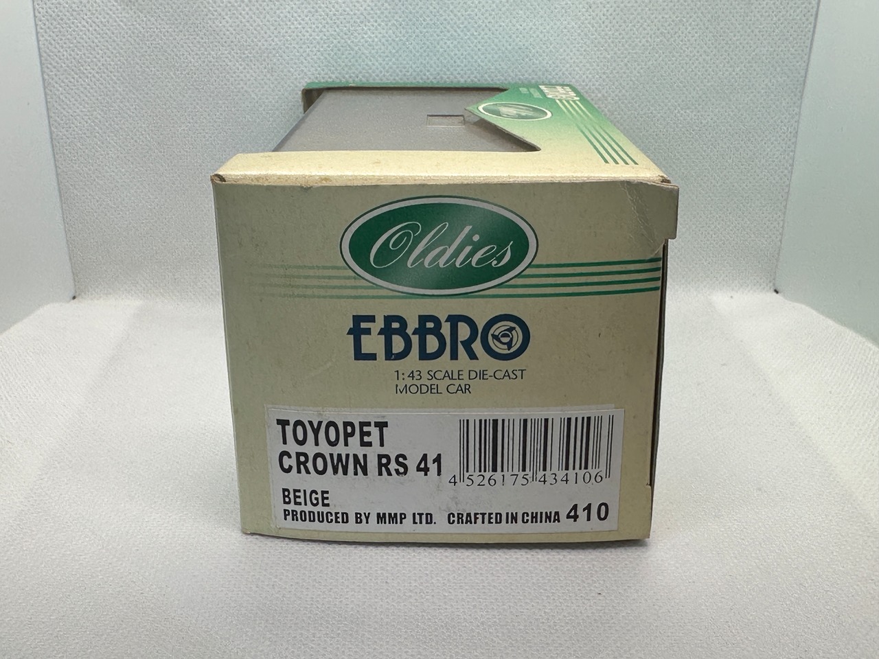【エブロ】 1/43  トヨペット クラウン RS 41(ベージュ)買取品