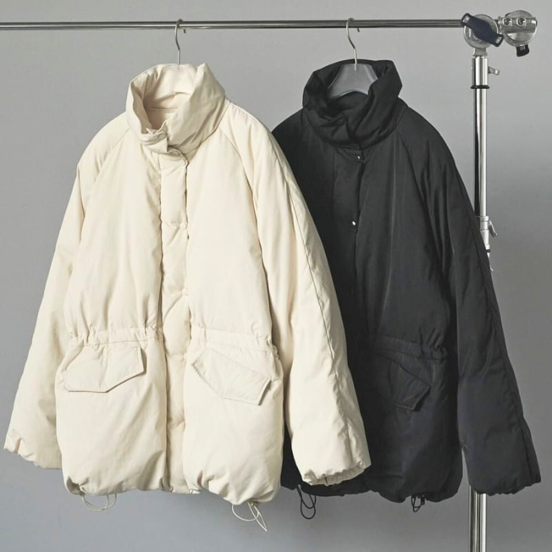 【 anuke 】Standcollar Down Coat