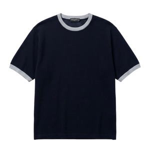 PORTANCE / C/MESH RINGER TEE NAVY