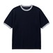 PORTANCE / C/MESH RINGER TEE NAVY