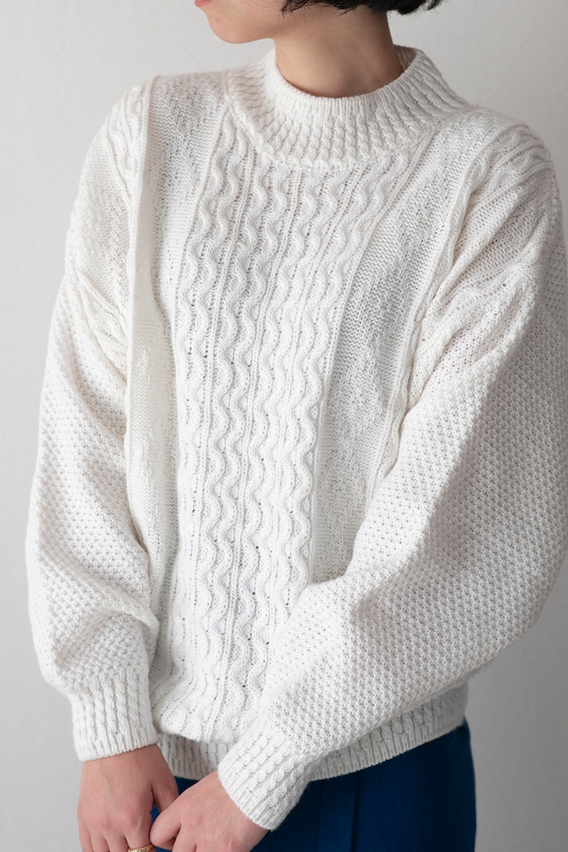 Italian Wool Mix Knit Jumper