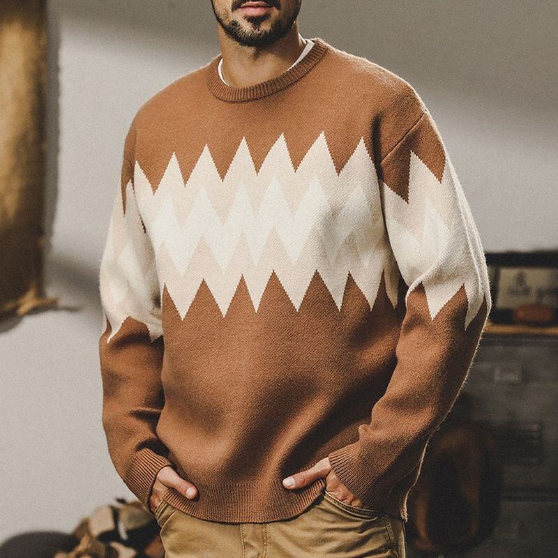 ヘビーウェイトルーズニット 24012