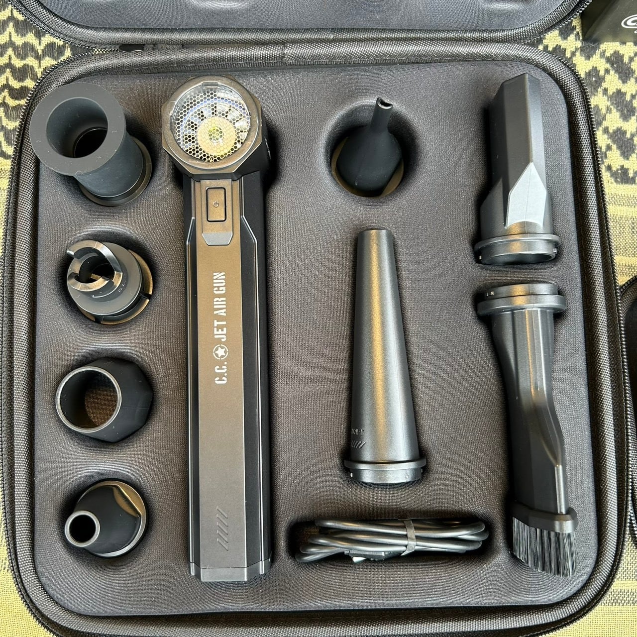 【 CARGO container <カーゴ コンテナ> 】『 JET AIR GUN( ジェットエアガン ) BLACK 』IM-001-98-bk