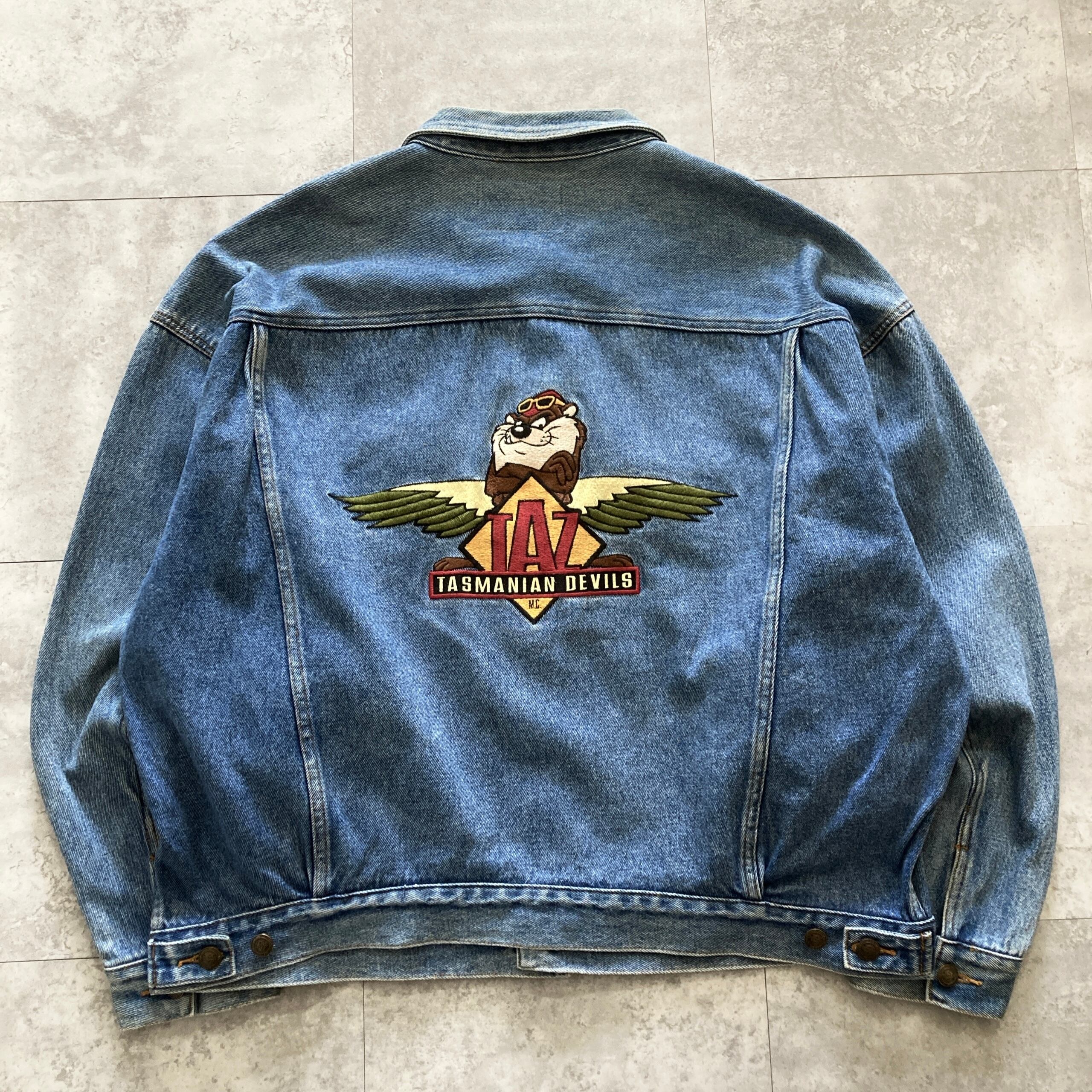 90s】ACME CLOTHING 表記XL タスマニアデビル TASMANIAN DEVIL HARLEY