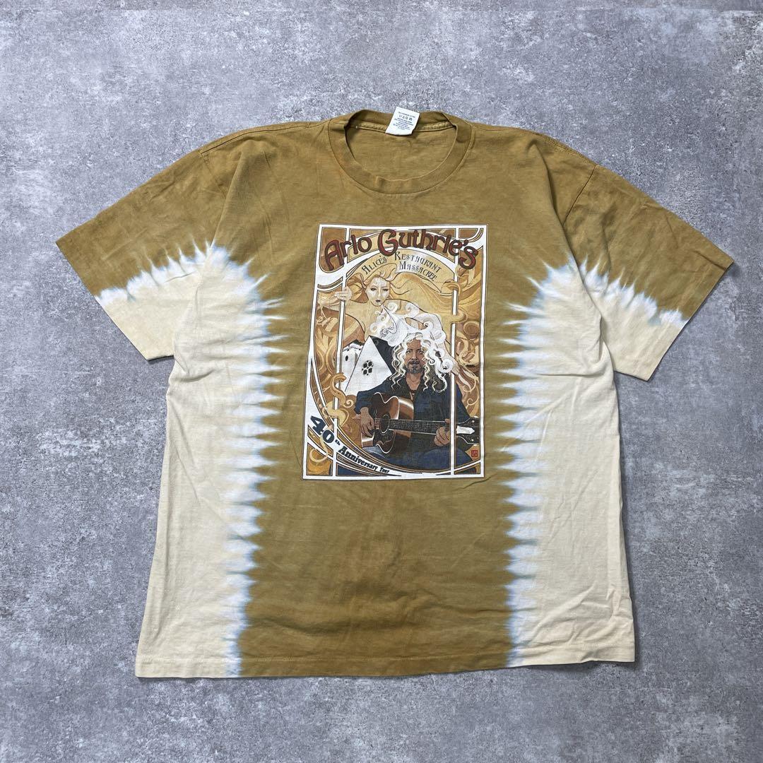 90s vintage USA製 アーロ・ガスリー Tシャツ シングルステッチ