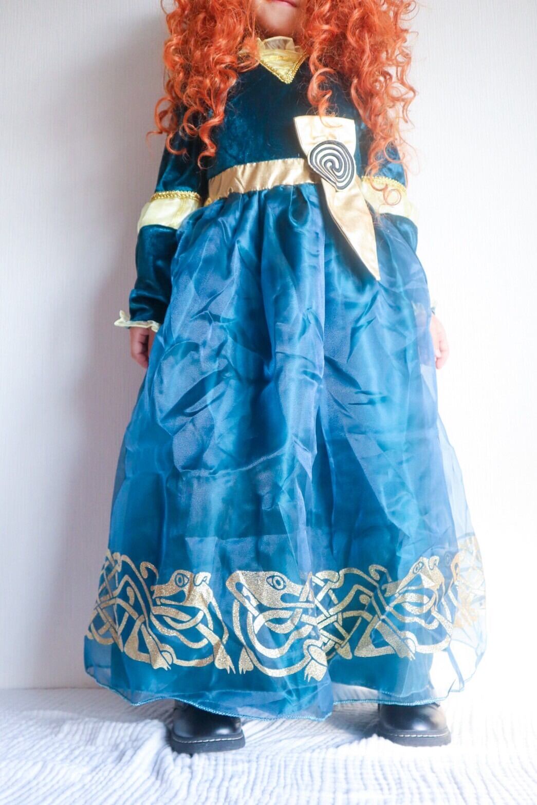 100海外ディズニーメリダプレミアムドレスビビディバビディブティック