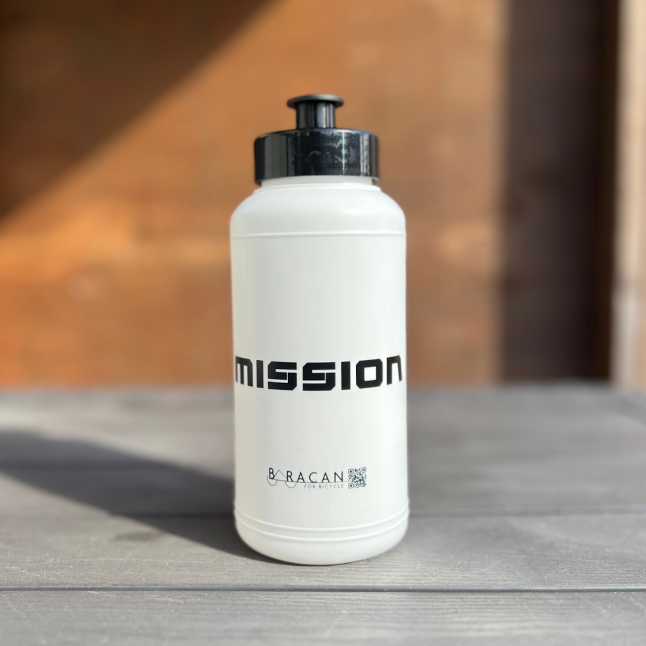 MISSIONボトル 500ml ブラック / ホワイト(両面カラー)