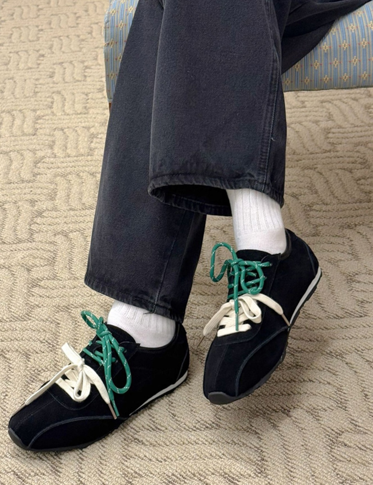 【26ss】牛革100%・String-point Sneakers_4colors