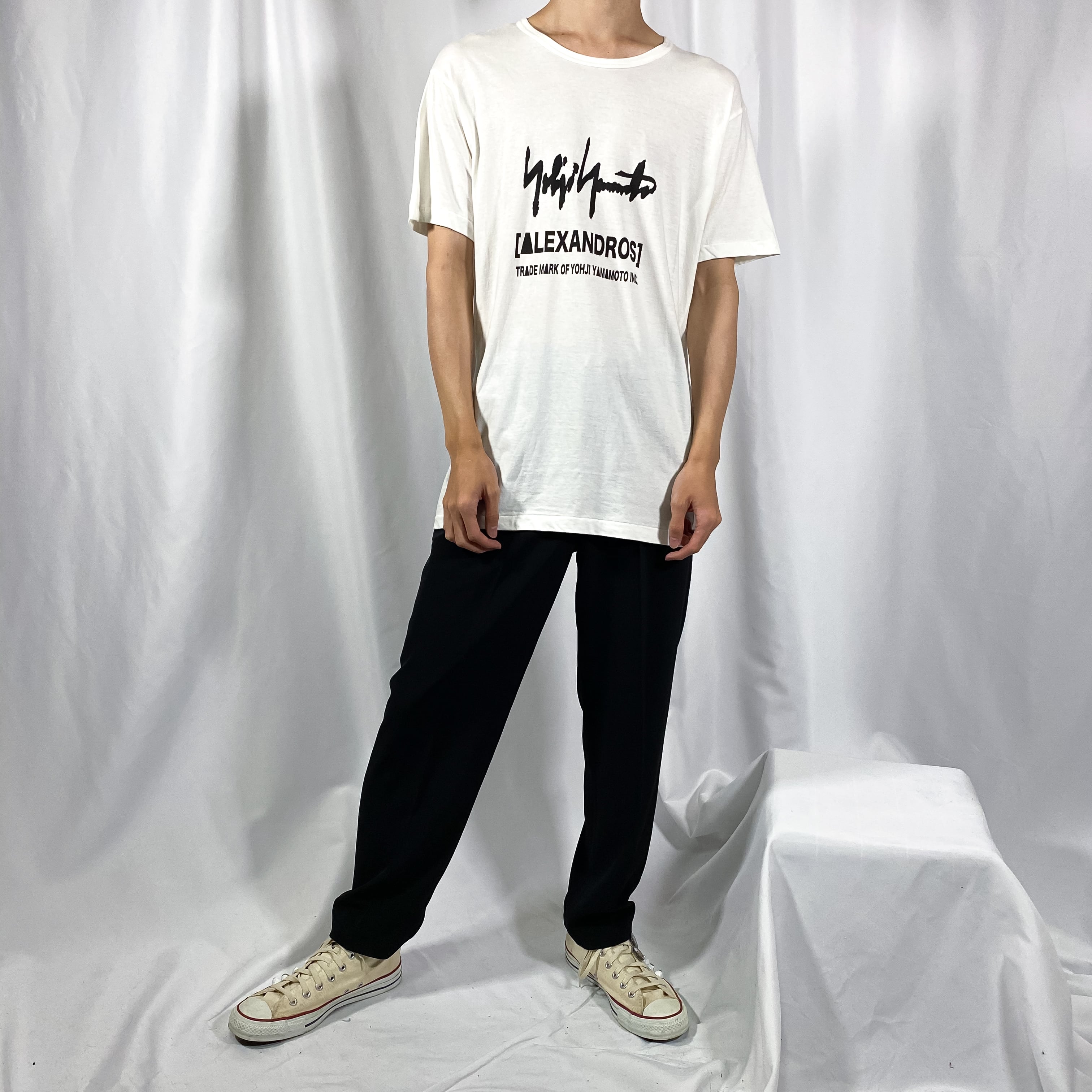 Yohji Yamamoto×[Alexandros]コラボロゴTシャツ 308 | 古着屋