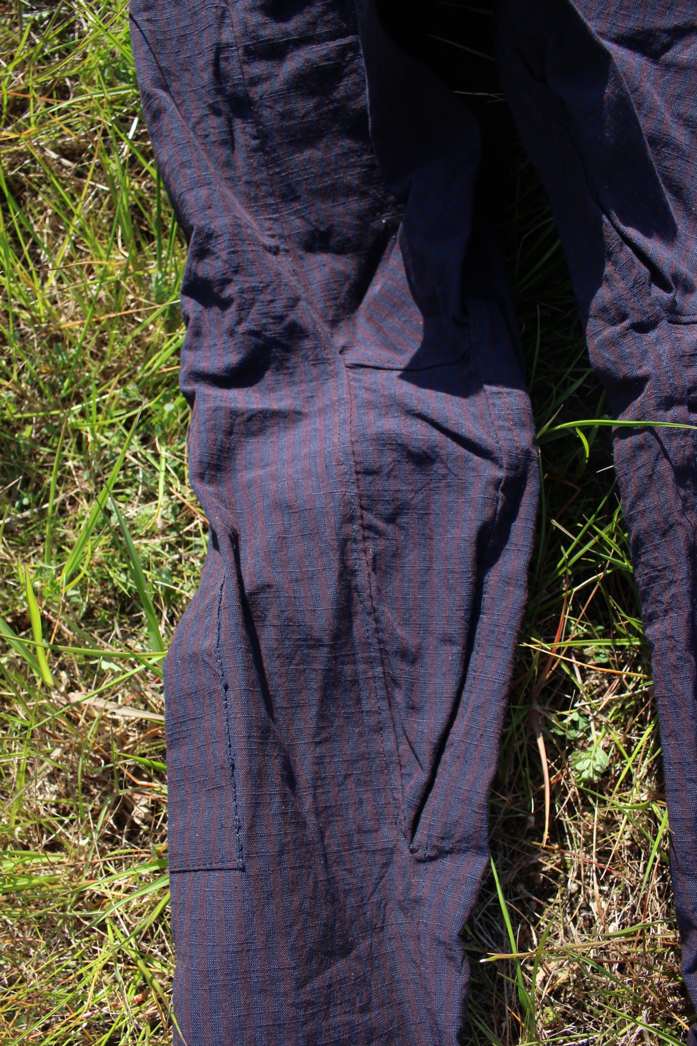 会津木綿 サッパカマ 野良着 ハンドメイド 会津木綿サッパカマ サルッパカマ ハンドメイド