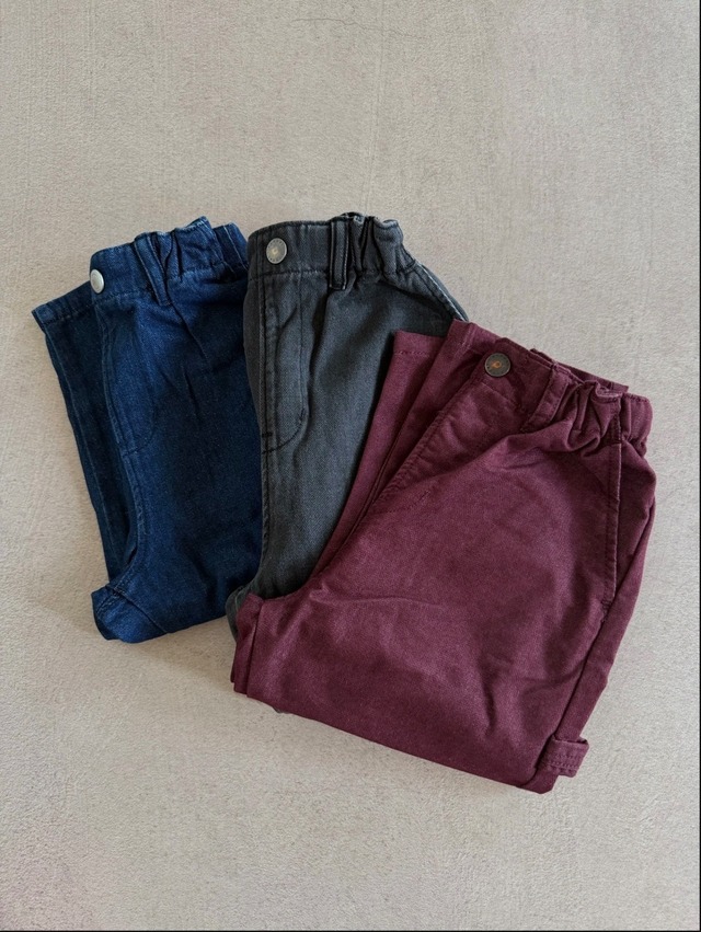 【&pal】denim pants/3color