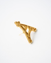 〈Yves Saint Laurent〉Eiffel tower brooch 1980