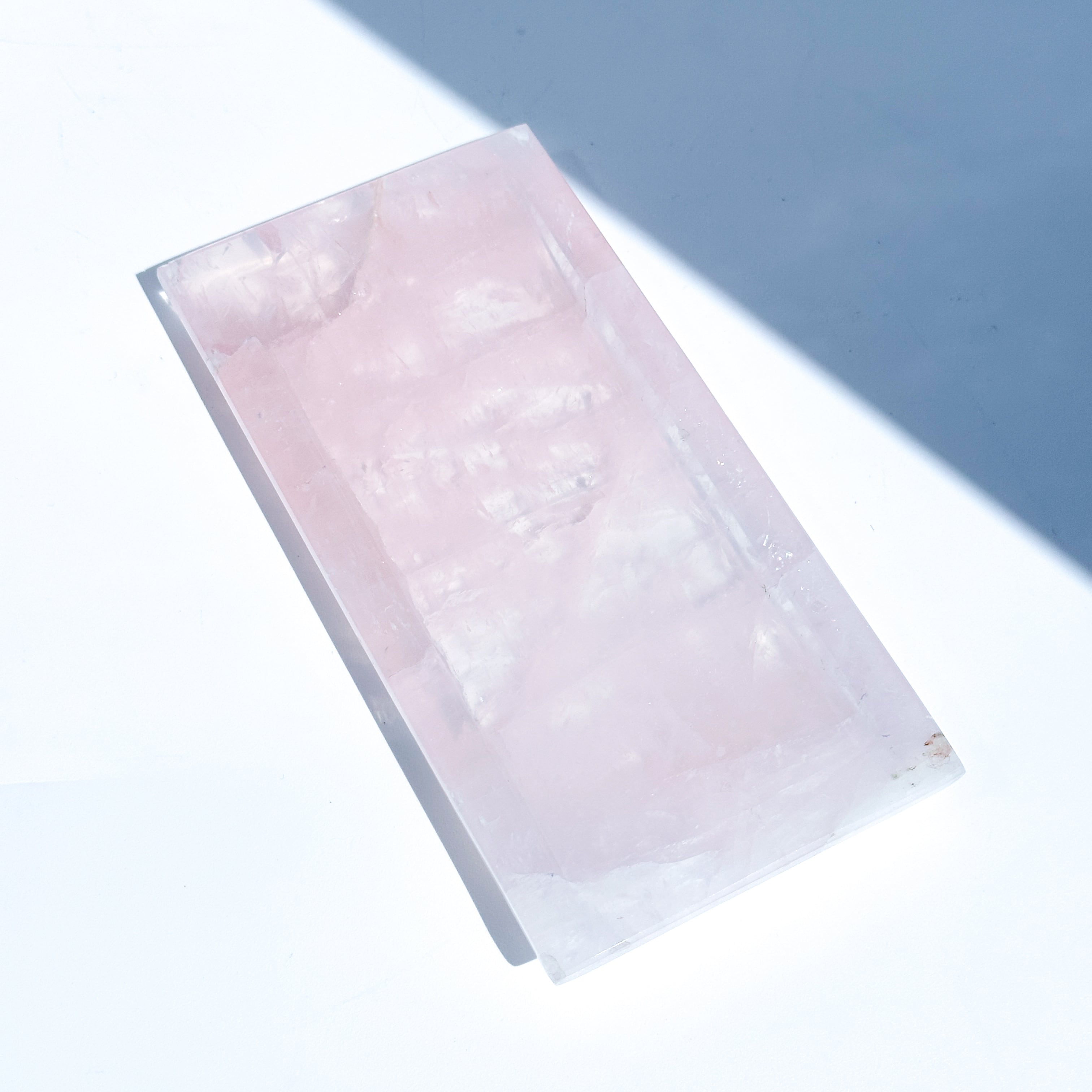 ローズクォーツのトレー 01◇ Rose Quartz ◇ 天然石・鉱物