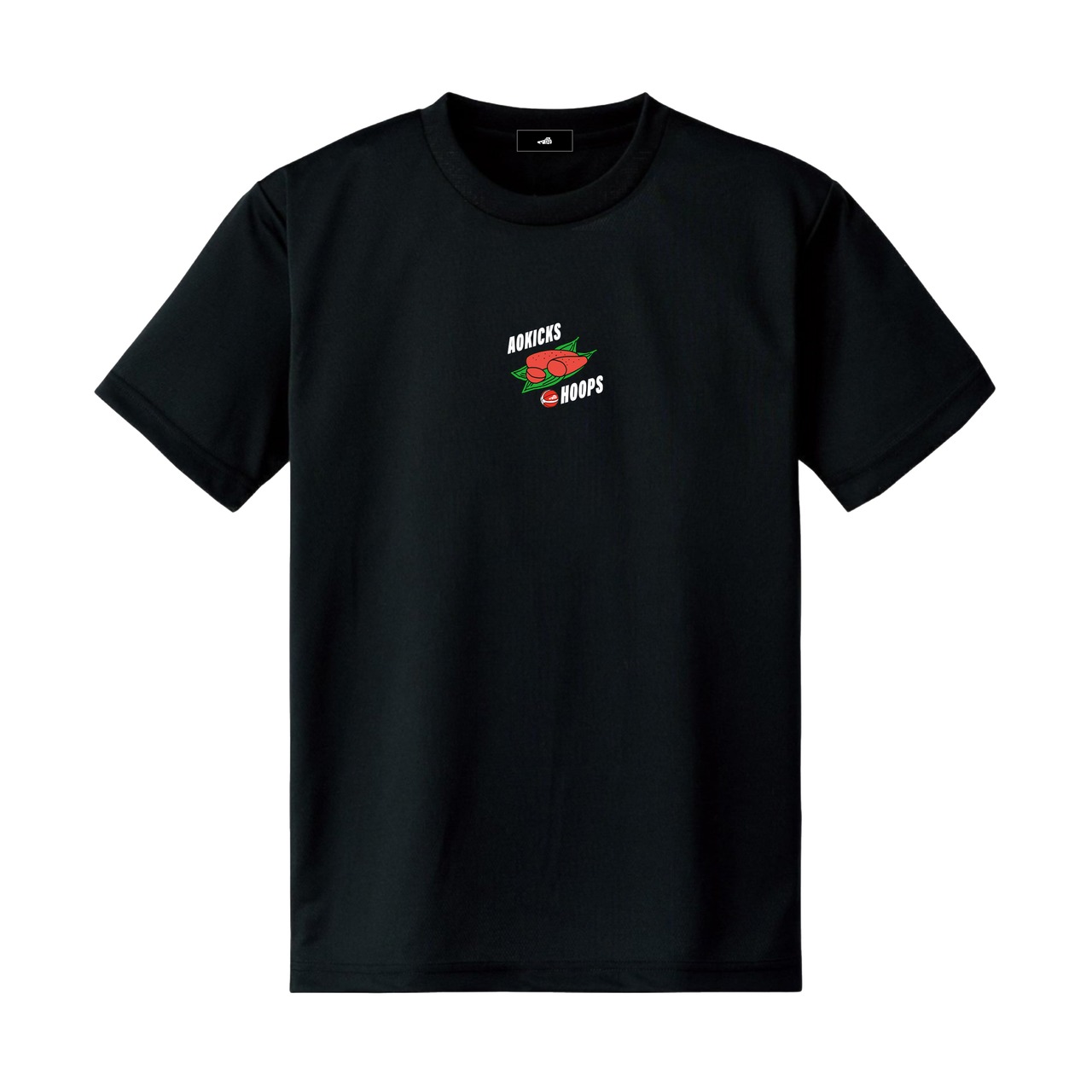 Aokicks Food Tee Fukuoka Mentaiko - black
