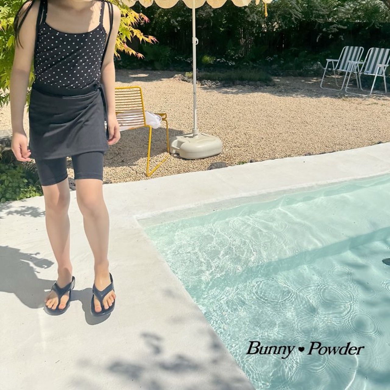 [Bunny Powder] (Feature) Swimdot Sleeveless (L/XL) / [버니파우더] (기획)스윔도트나시 (L/XL)