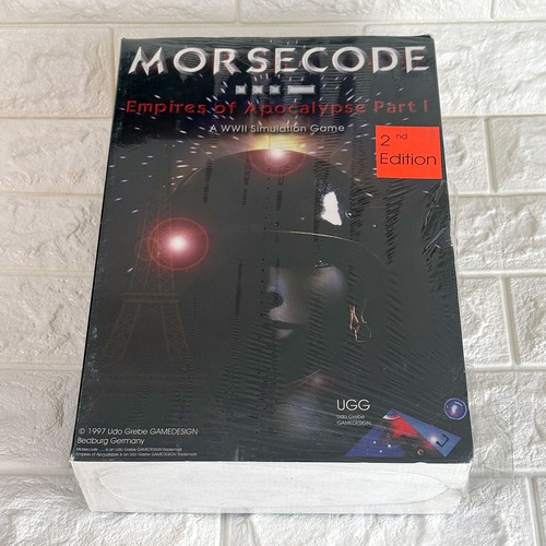 【絶版／新品・未開封】モールスコード（日本語ルールなし）