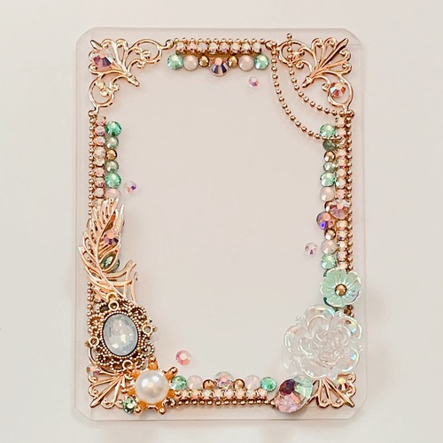 №029 飾れる！持ち歩ける！硬質カードケース デコ 硬質ケース