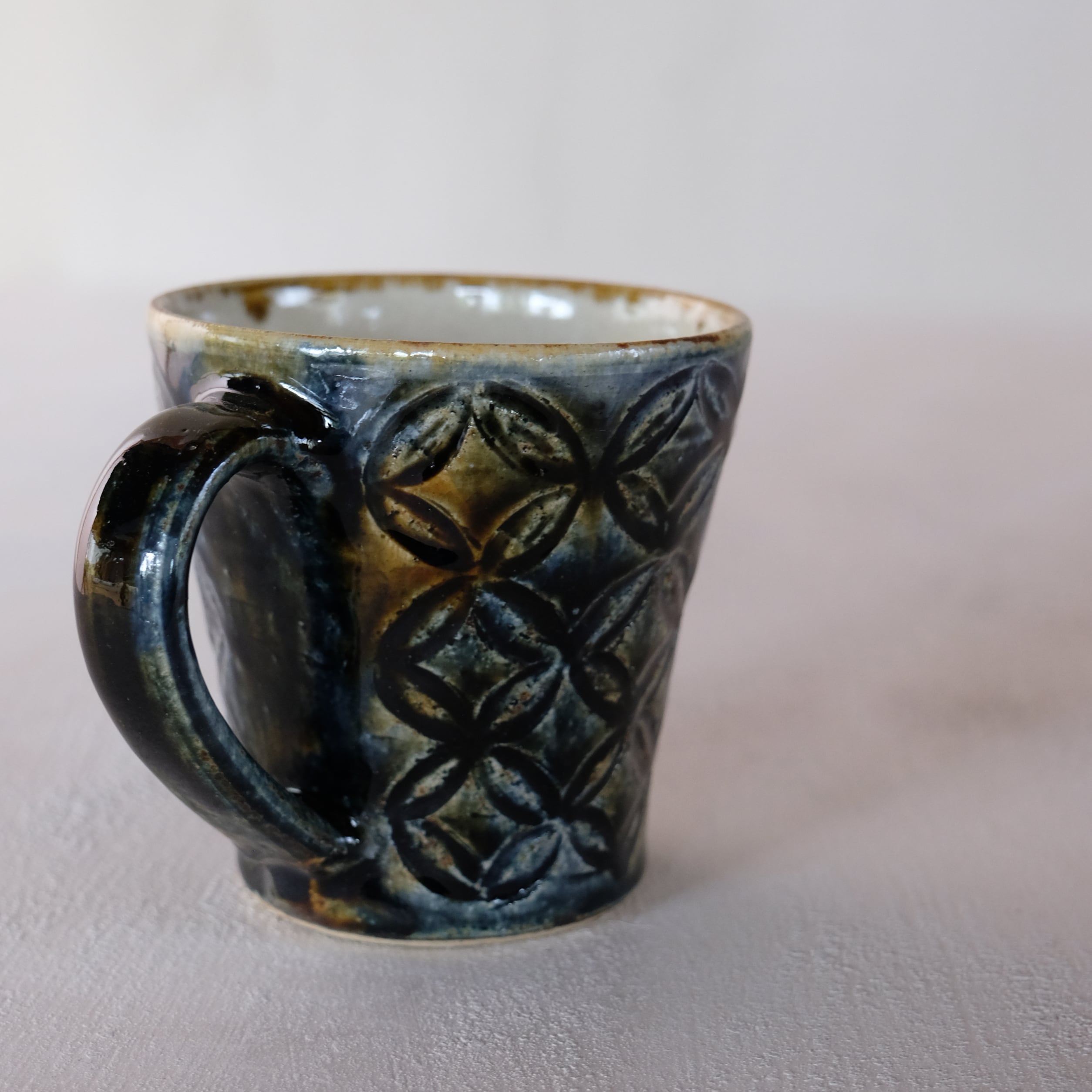 岡本芳久 Yoshihisa Okamoto マグ 刻文 no.42，43，44 | les trois