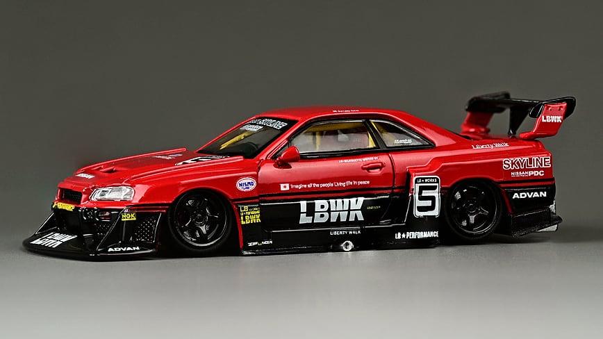 CM MODEL LBWK スーパーシルエット スカイライン  LB R34