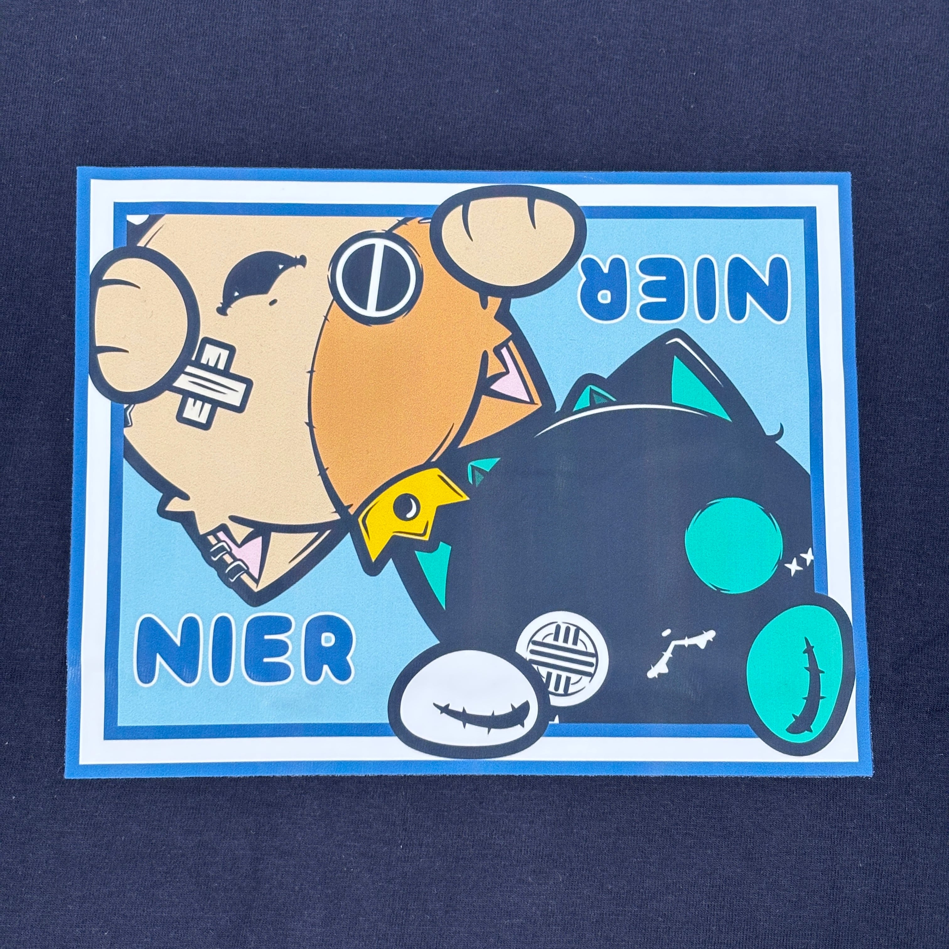NieR シエル CUTSEW ミケ×シエルの日限定PRICE》FRAME DESIGN NAVY CUTSEW【ミケ＆シエル