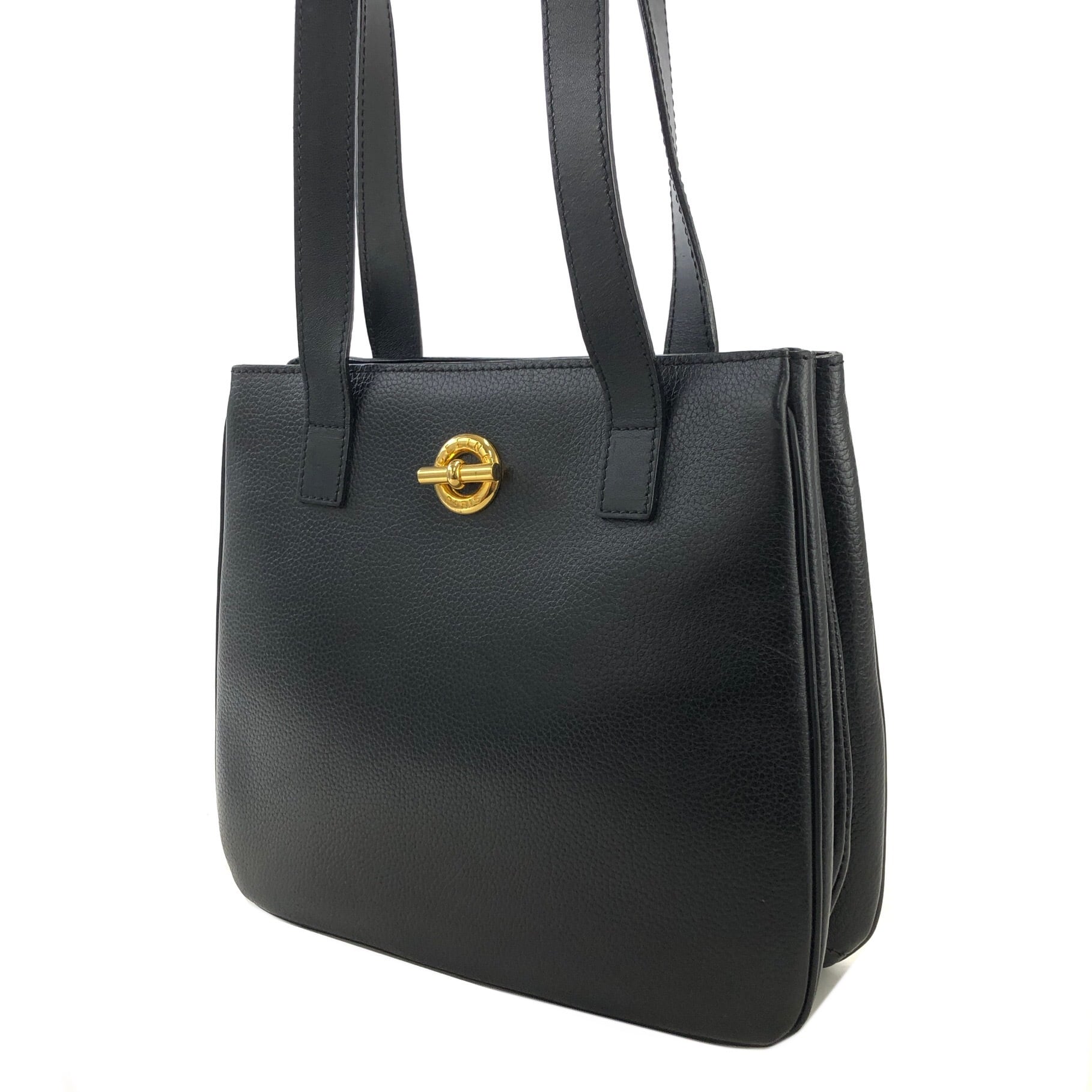 CELINE セリーヌ マンテル エンボスレザー トートバッグ ショルダー