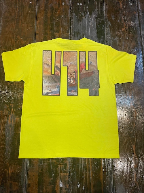 V14 tee イエロー(キッズデザイン)