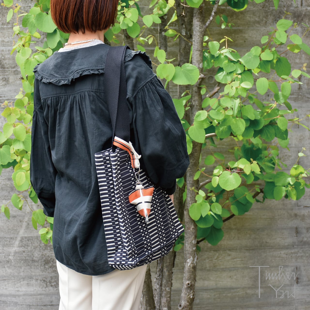 ONLINE限定】Economy Bag / Helios / Black / コットン100％ / マチ