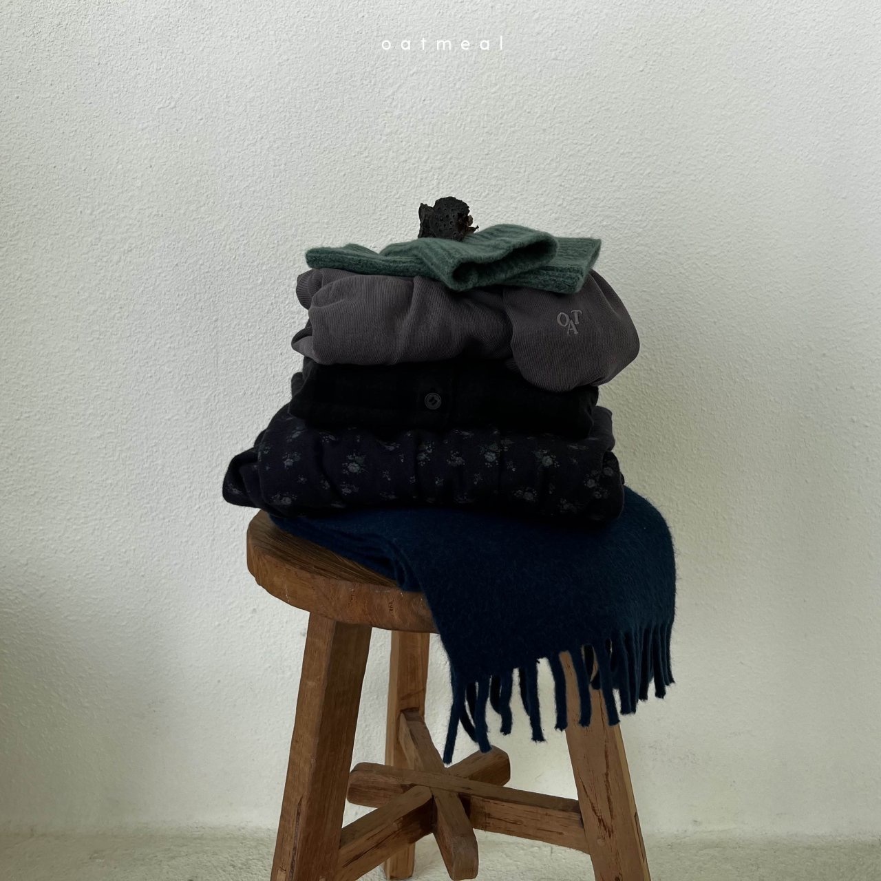 （即納）oatmeal / more muffler