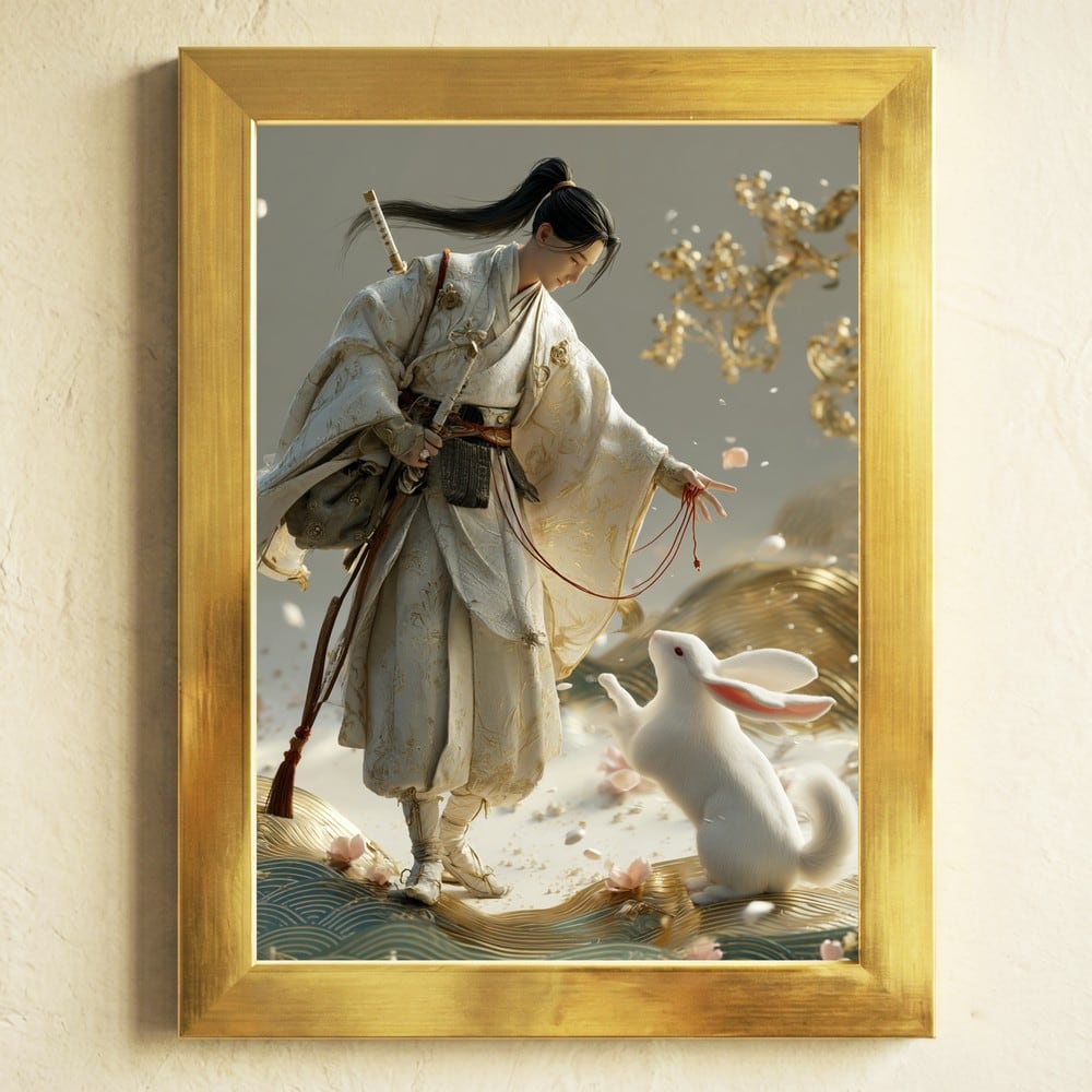 Chieart 原画　『鳳凰』　パステル画 2019年サイン入り Chieart 原画 『鳳凰』 パステル画 2019年サイン入り 鳳凰 | HIDEKI