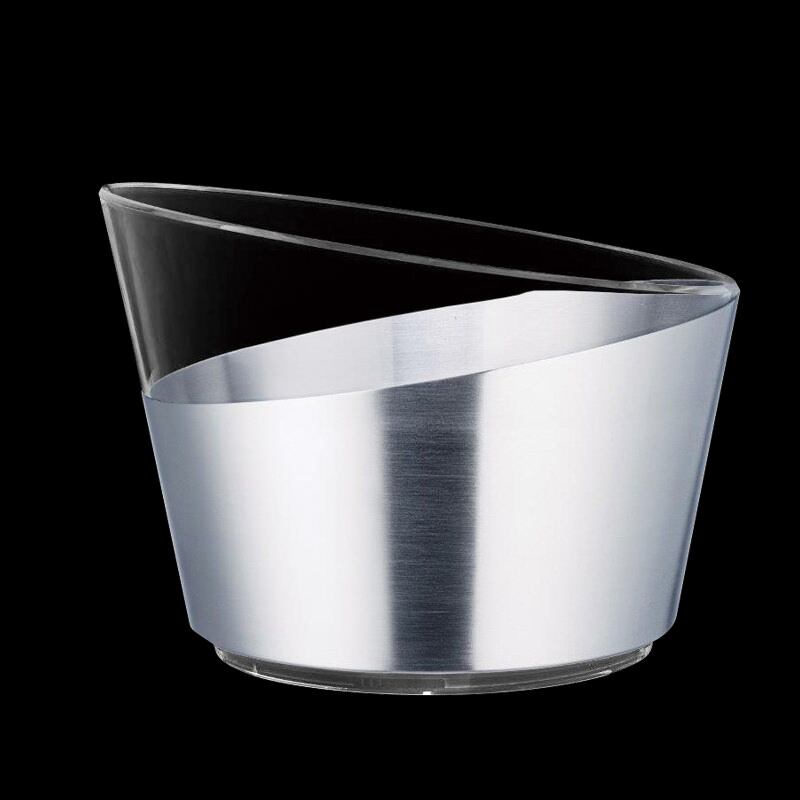 アルミ＆アクリル ワインクーラー４本用【メーカー直送品A】