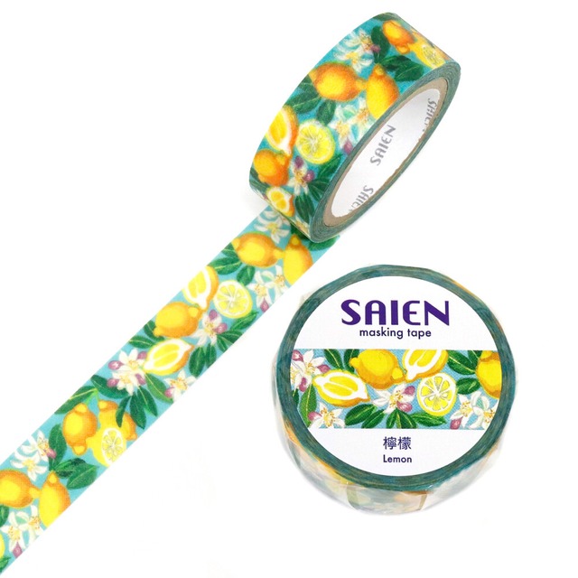 【廃盤】SAIEN　檸檬 (れもん)　15mmマステ　SA01