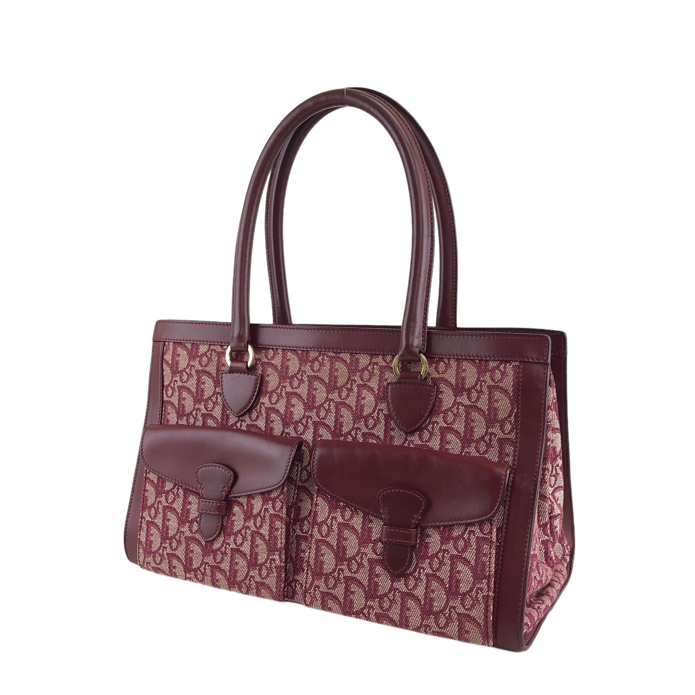 Christian Dior クリスチャン ディオール トロッター ハンドバッグ