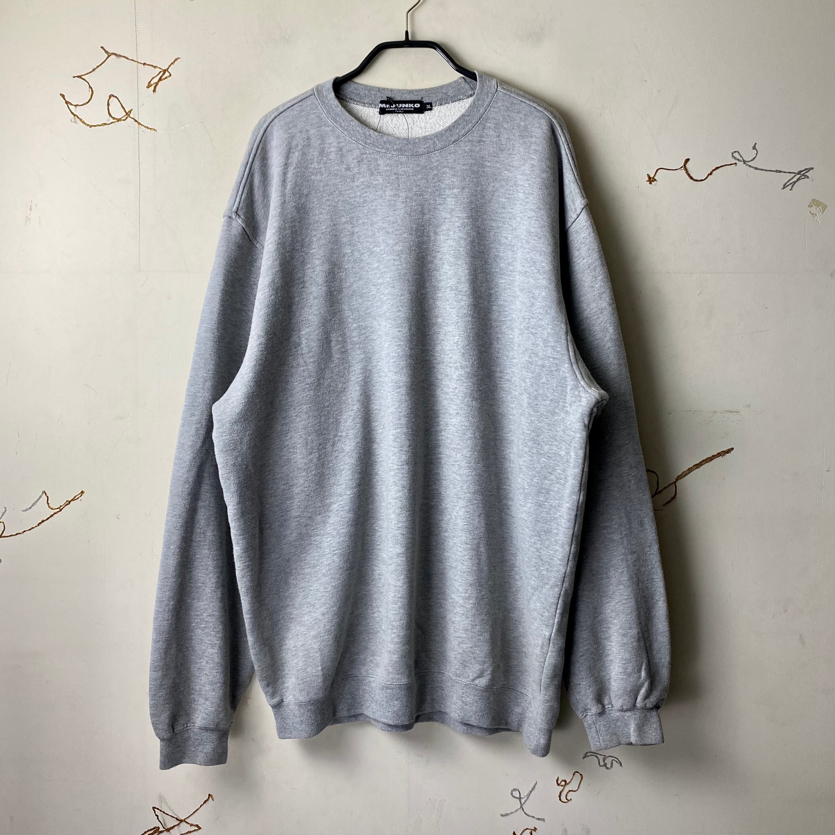Mr.JUNKO back logo print oversized sweat shirt | NOIR ONLINE