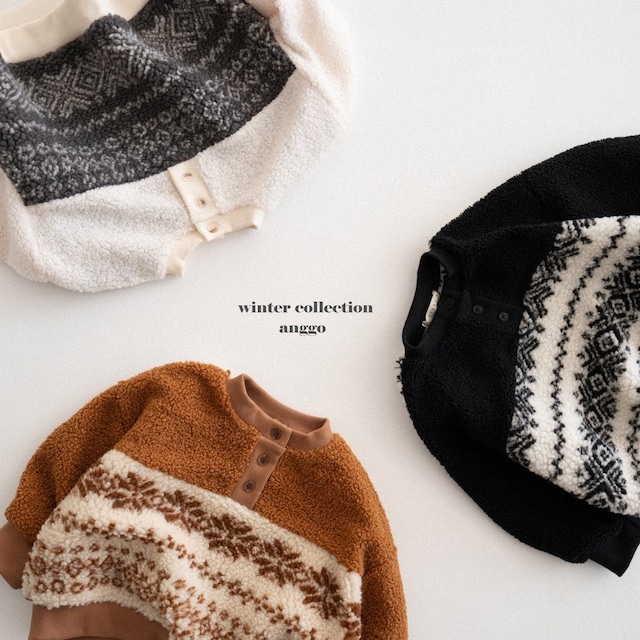 《予約》anggo ¨ pecan sweat shirt