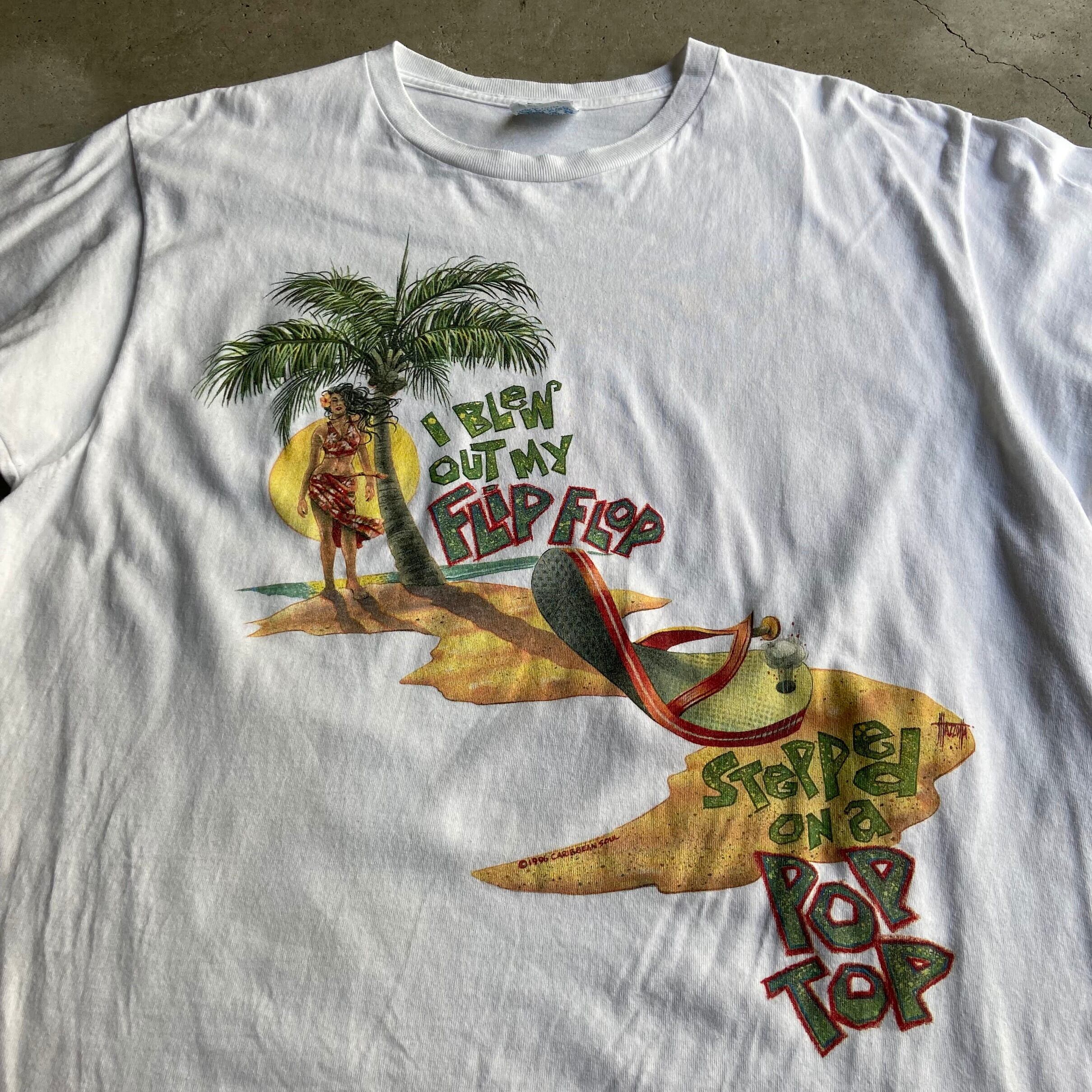 90s 初期 ARC'TERYX リザードTシャツ M ヴィンテージ  カーキ
