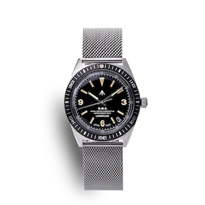 Naval Watch Produced By LOWERCASE FRXB001 Quartz Mesh Metal Strap