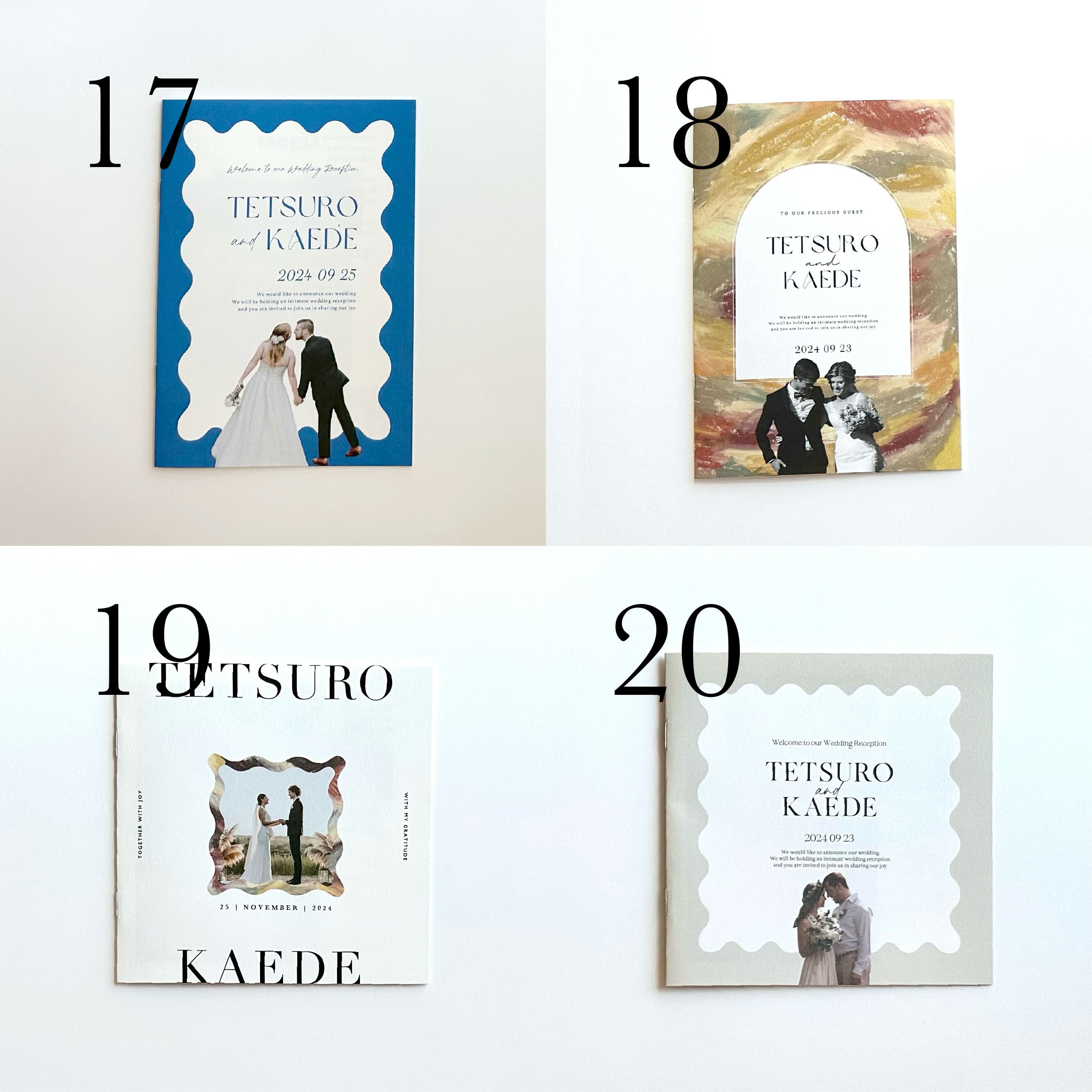 サンプル｜プロフィールブック・席次表 | HAPILY