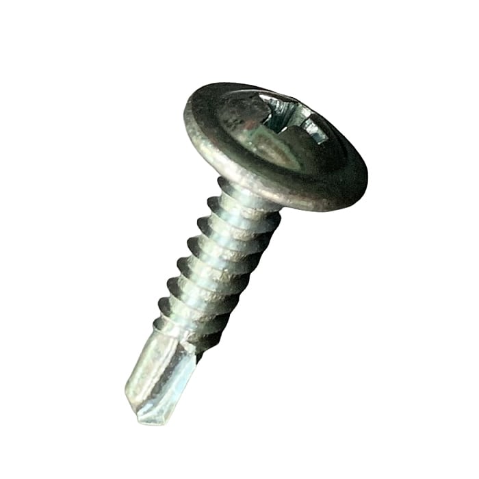 カチッと隊専用ビス AR-0835 380個 ワッシャードリルビス 4×19 メーカー推奨品 工事看板用 樹脂製 コーナーガード 工事看板ガード 保護 カバー 養生　