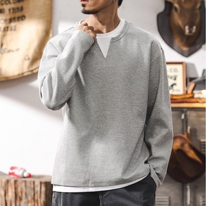 Vネックフェイクレイヤードシャツ 10204