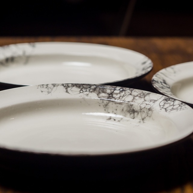 Rim Plate Kupla 18cm（ 6寸皿・リムプレート・ケーキ皿）／若生沙耶香