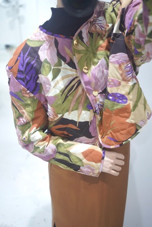 flower quilting jacket